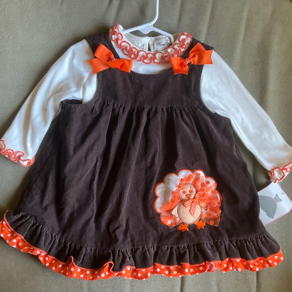 Rare Editions 2T Thanksgiving  Dress